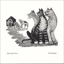 Mistletoe House:  Hilary Painter - Cats are from Venus