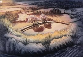 Mistletoe House:  Morna Rhys - May Blossom Sunrise