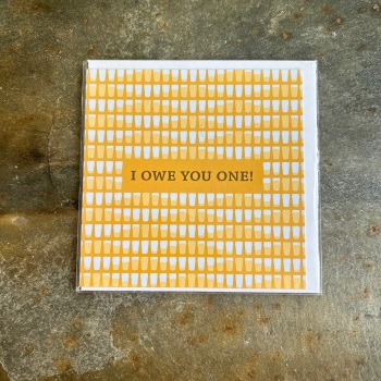 Cardtastic - I owe you one!
