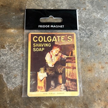 Half Moon Bay Fridge Magnet - Colgate Shaving Soap