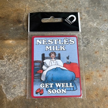 Half Moon Bay Fridge Magnet - Nestle's Milk, Get Well Soon