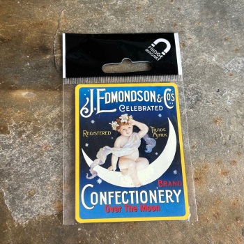Half Moon Bay Fridge Magnet - Confectionery...over the moon