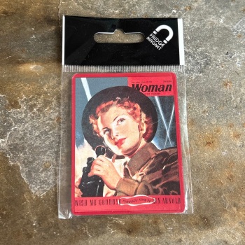 Half Moon Bay Fridge Magnet - Woman Magazine