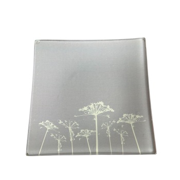 SALE!  WAS £6.99, now £4 - Shruti Trinket Dish - Cow Parsley (dove grey)