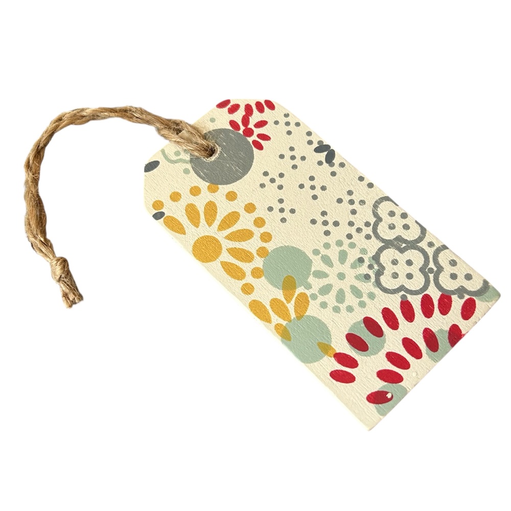 Gisela Graham - Wooden Gift Tag