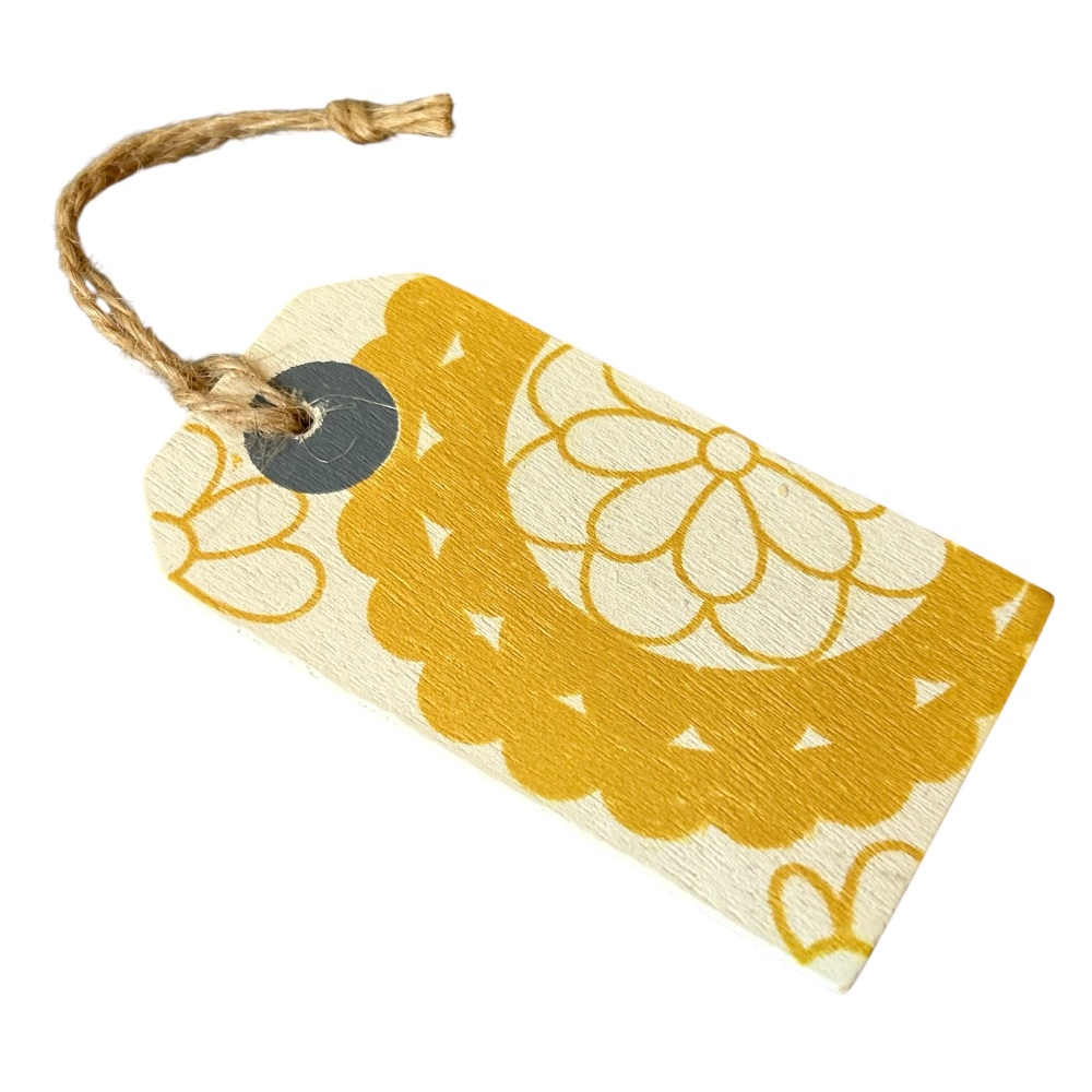 Gisela Graham - Wooden Gift Tag