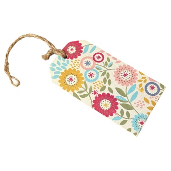 Gisela Graham - Wooden Gift Tag