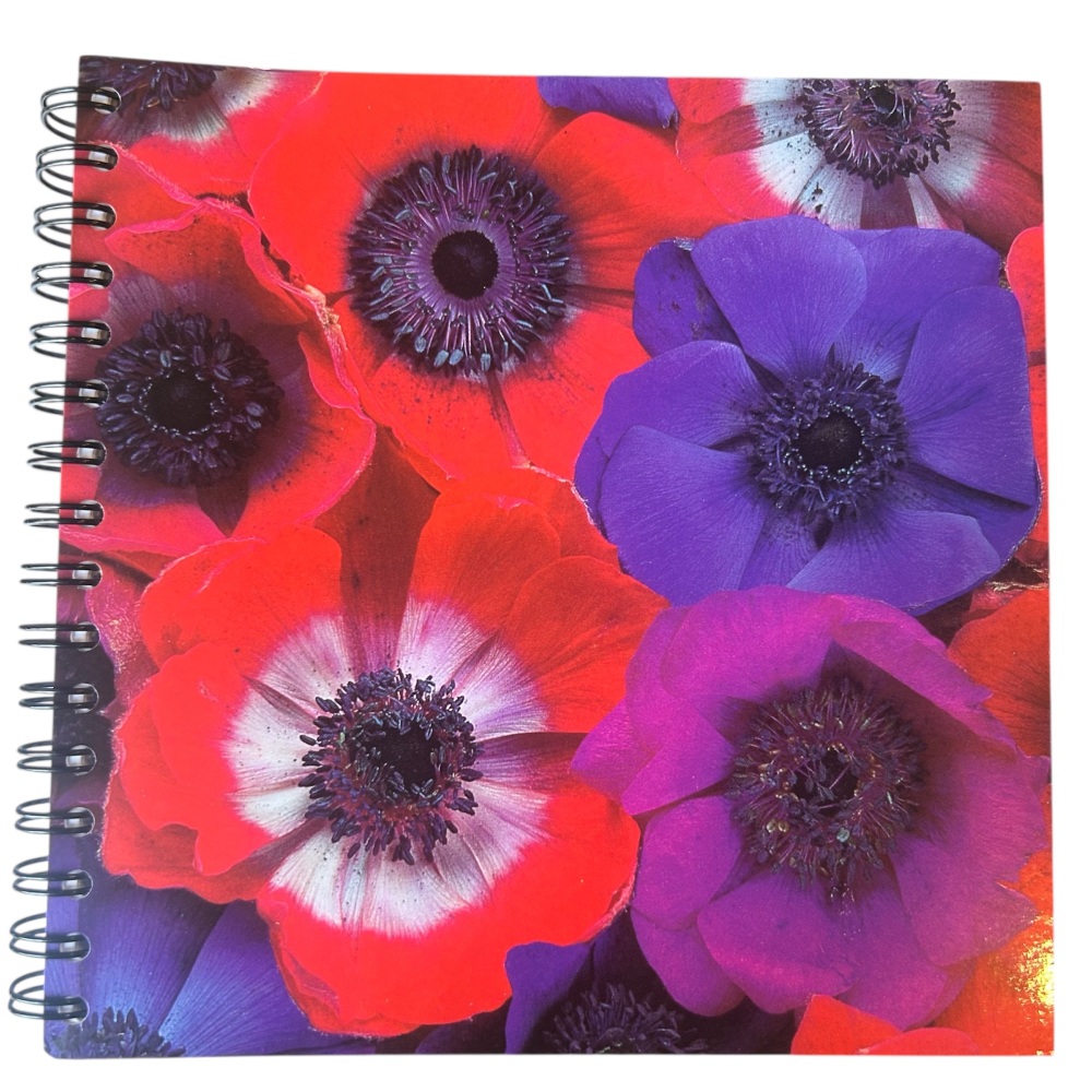 Cranham Publications - Square Notebook (Anemones)