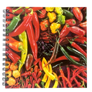 Cranham Publications - Square Notebook (Chillis)