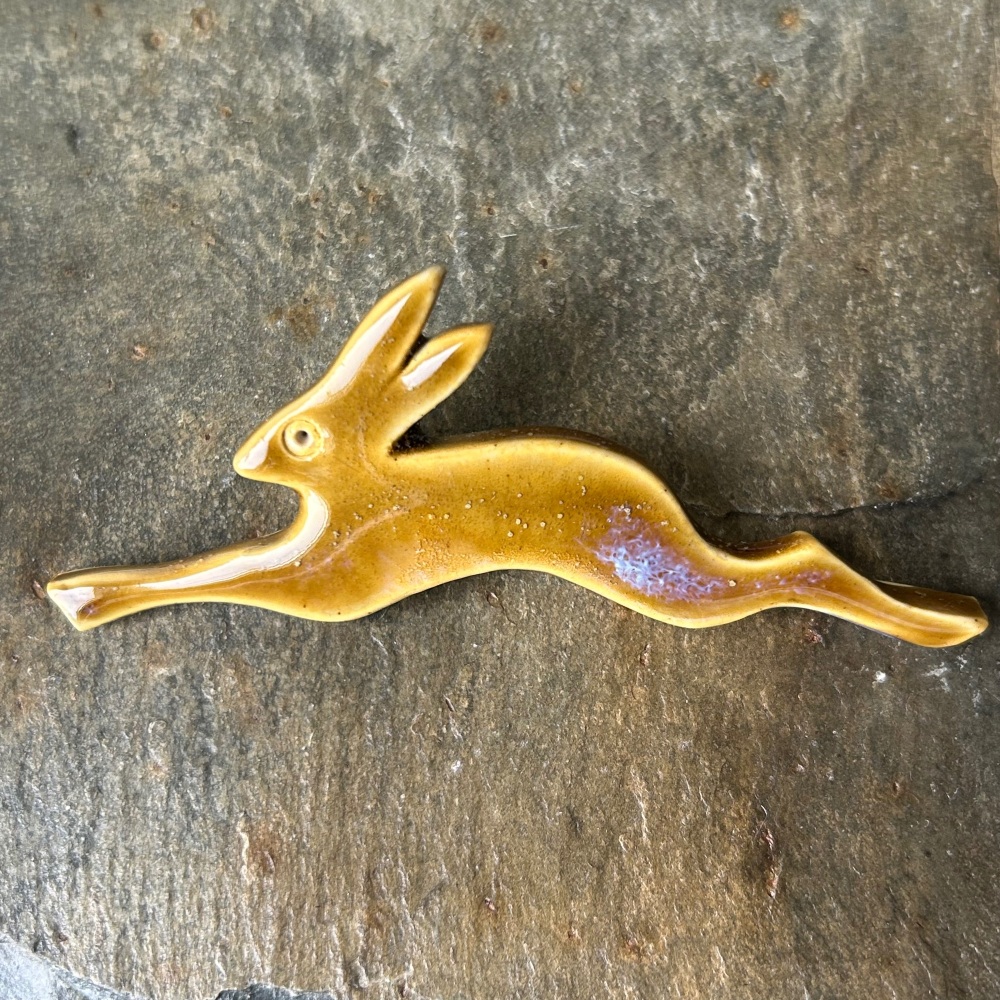 Andrew Major Brooch - Leaping Hare
