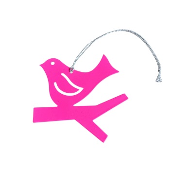 Retreat Home - Pink Bird Hanging Decoration