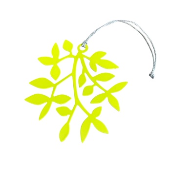 Retreat Home - Lime Green Leaves Hanging Decoration