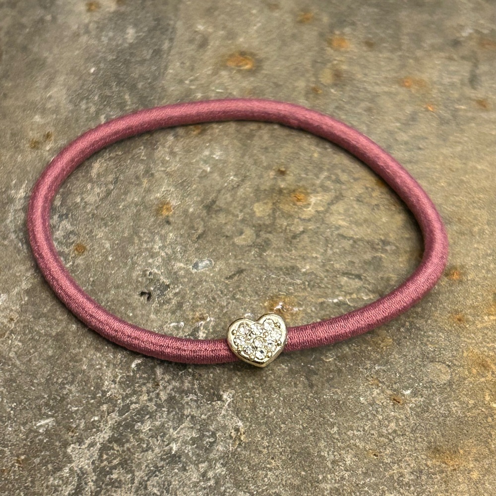 Hot Tomato Bracelet - Green with 'Gold' Decorations