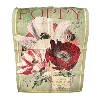 Disaster Designs Tea Towel - Poppy