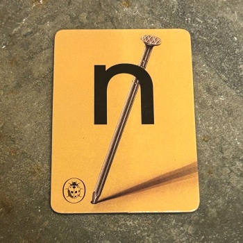 Designed in Colour (Ladybird) - Alphabet Magnets (individual letters as pictured)