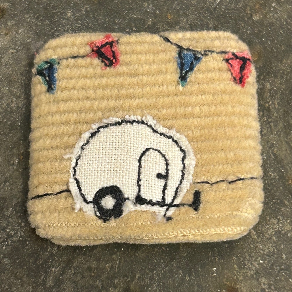 Caravan Brooch - Ochre