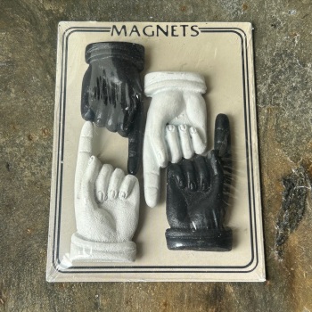 Gisela Graham Fridge Magnets -  Pointy Hands!