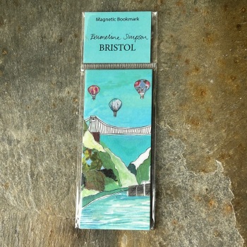 Emmeline Simpson Magnetic Bookmark - Bristol Balloons