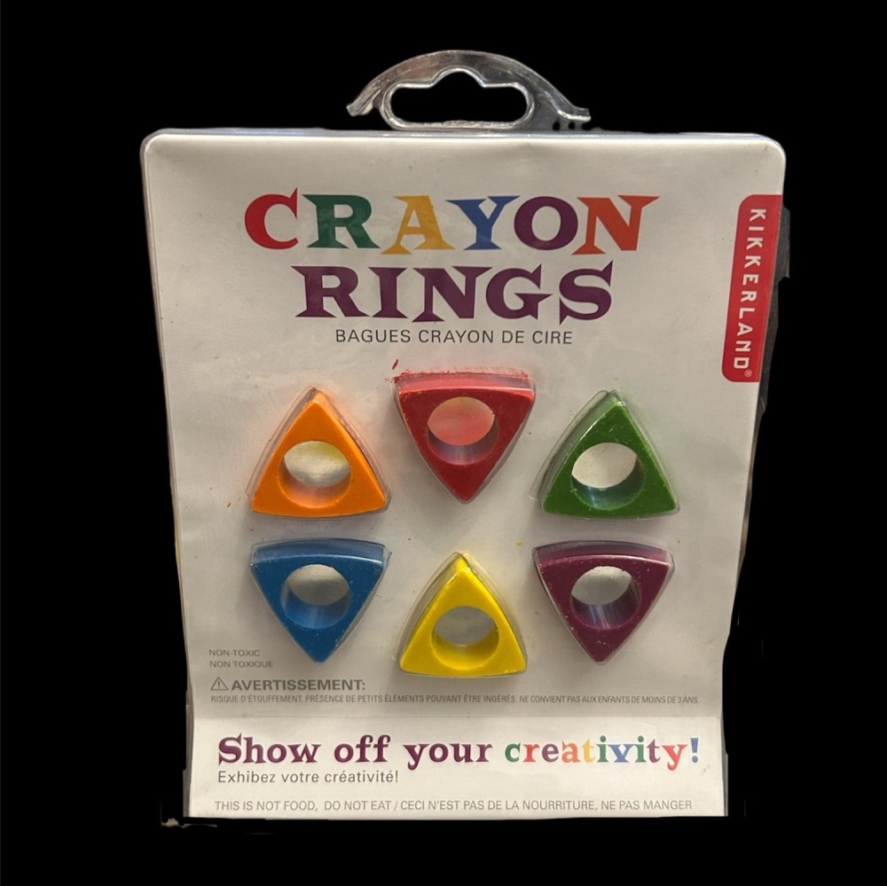 Kikkerland - Crayon Rings