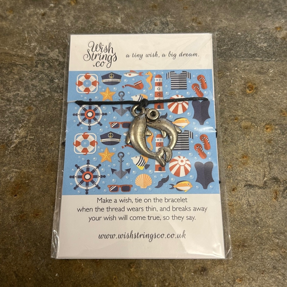 WIshstrings - Dolphin Charm