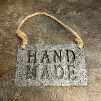 East of India Metal Sign - Hand Made
