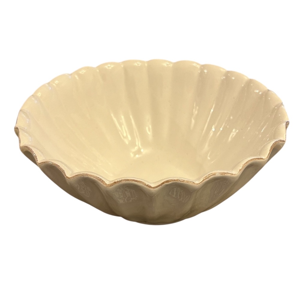 Gisela Graham - Fluted White Bowl