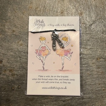 WIshstrings - Ballet Shoes Charm