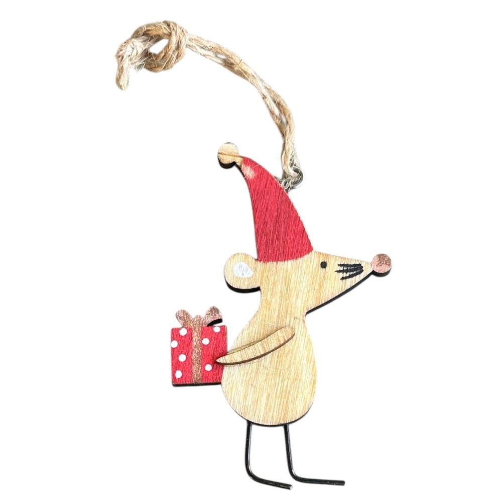 Sass & Belle - Christmas Mouse decoration