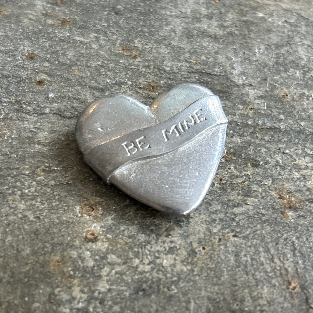 Pewter Heart Token - Be Mine