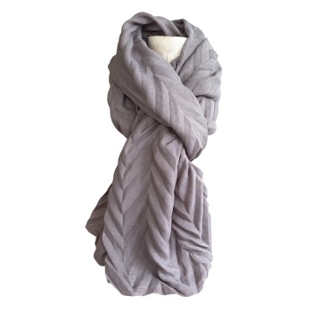 Zelly - Honeycomb Scarf - Grey