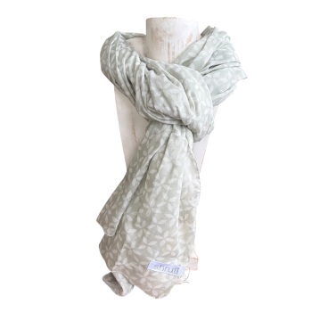 Shruti Scarf - Grey Petals