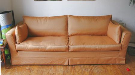 brown sofa cover