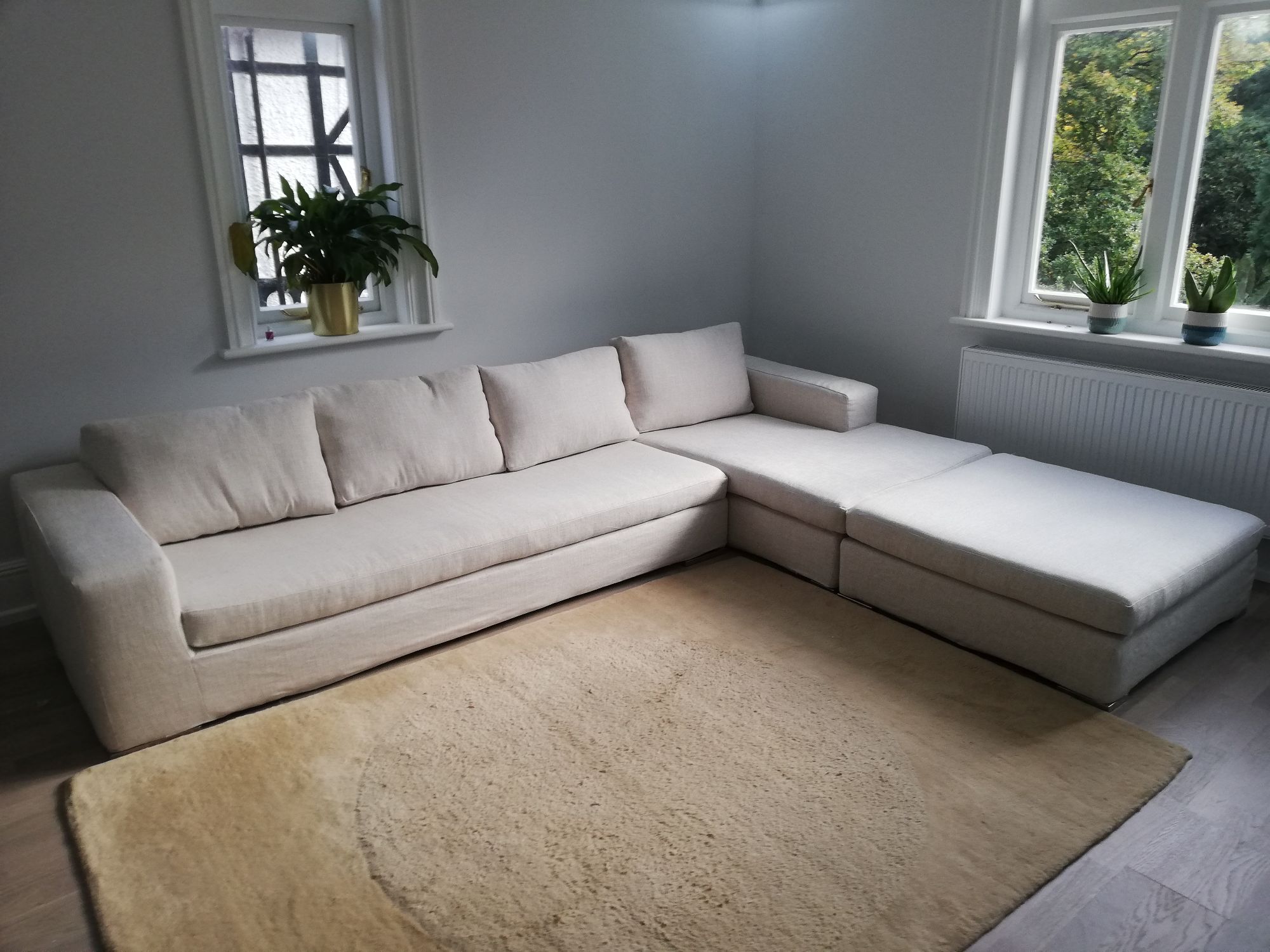 Corner sofa cover