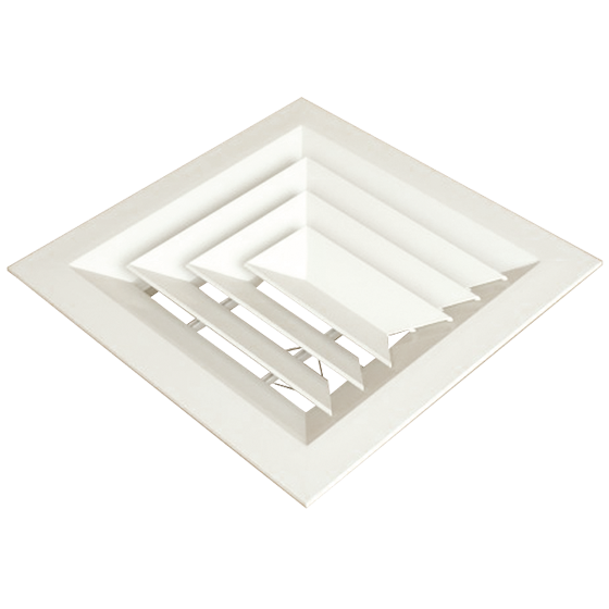 3 Way Ceiling Diffuser (150mm square)