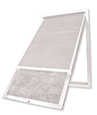 Return Air Egg Crate Grille and Filter