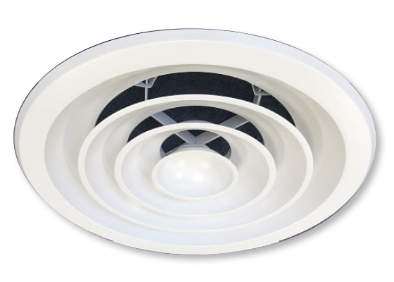 300mm - Round Ceiling Diffuser - 299mm Neck / 450mm Face