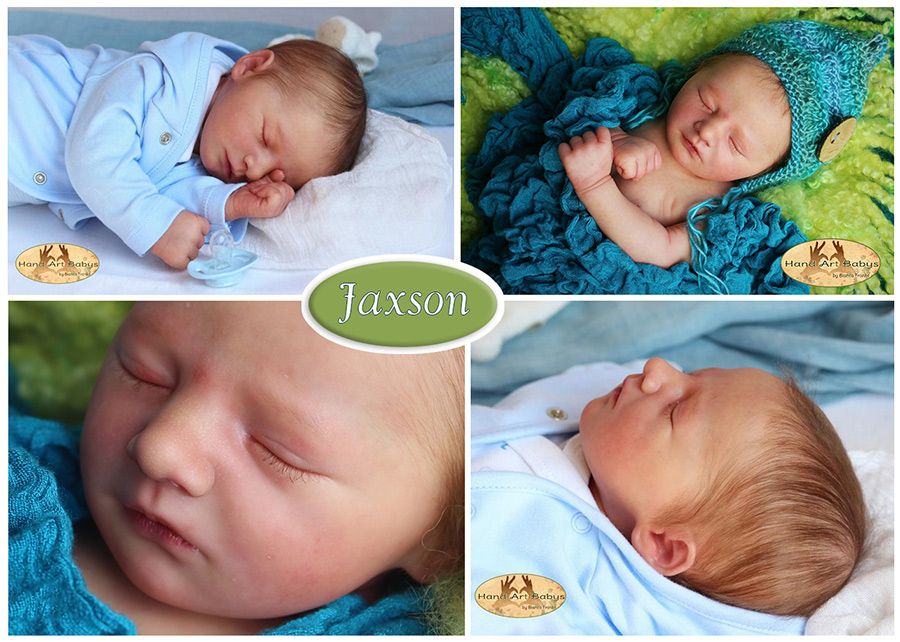 Seconds Jaxson Sleeping Realborn kit. 