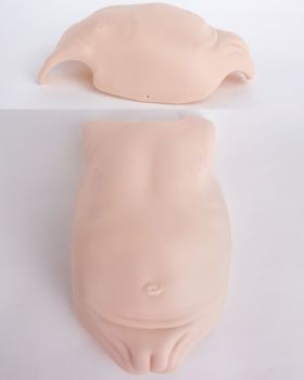 Belly/tummy plate for Realborn (Female) 18 to 22"