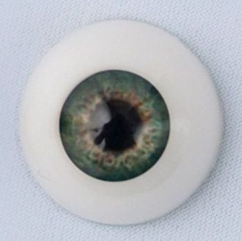22mm eyes - Baby Green - 2417