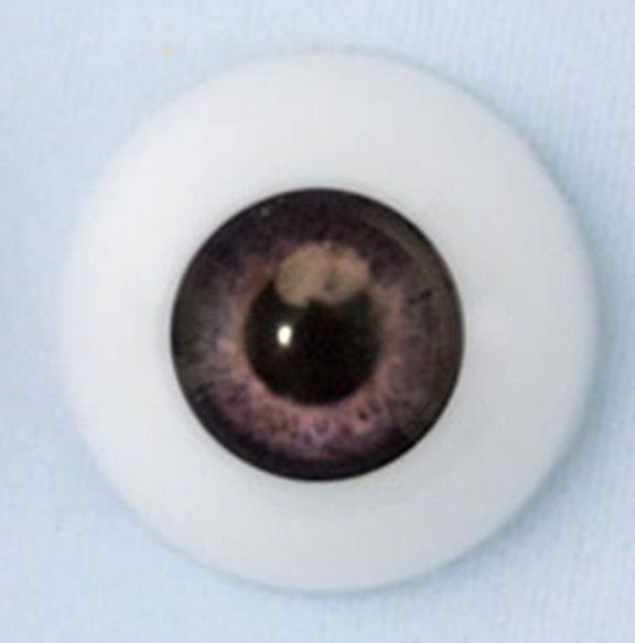 24mm eyes - Newborn dark grey. 3505