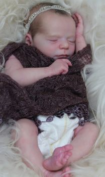Realborn® Madison Sleeping - 19" Kit - Full limbs.