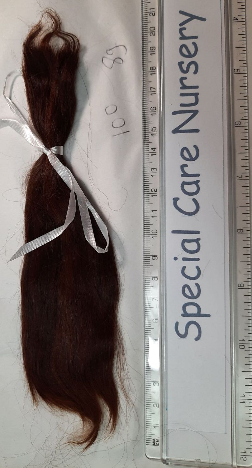 a) 100 - Natural brown Alpaca - 8g