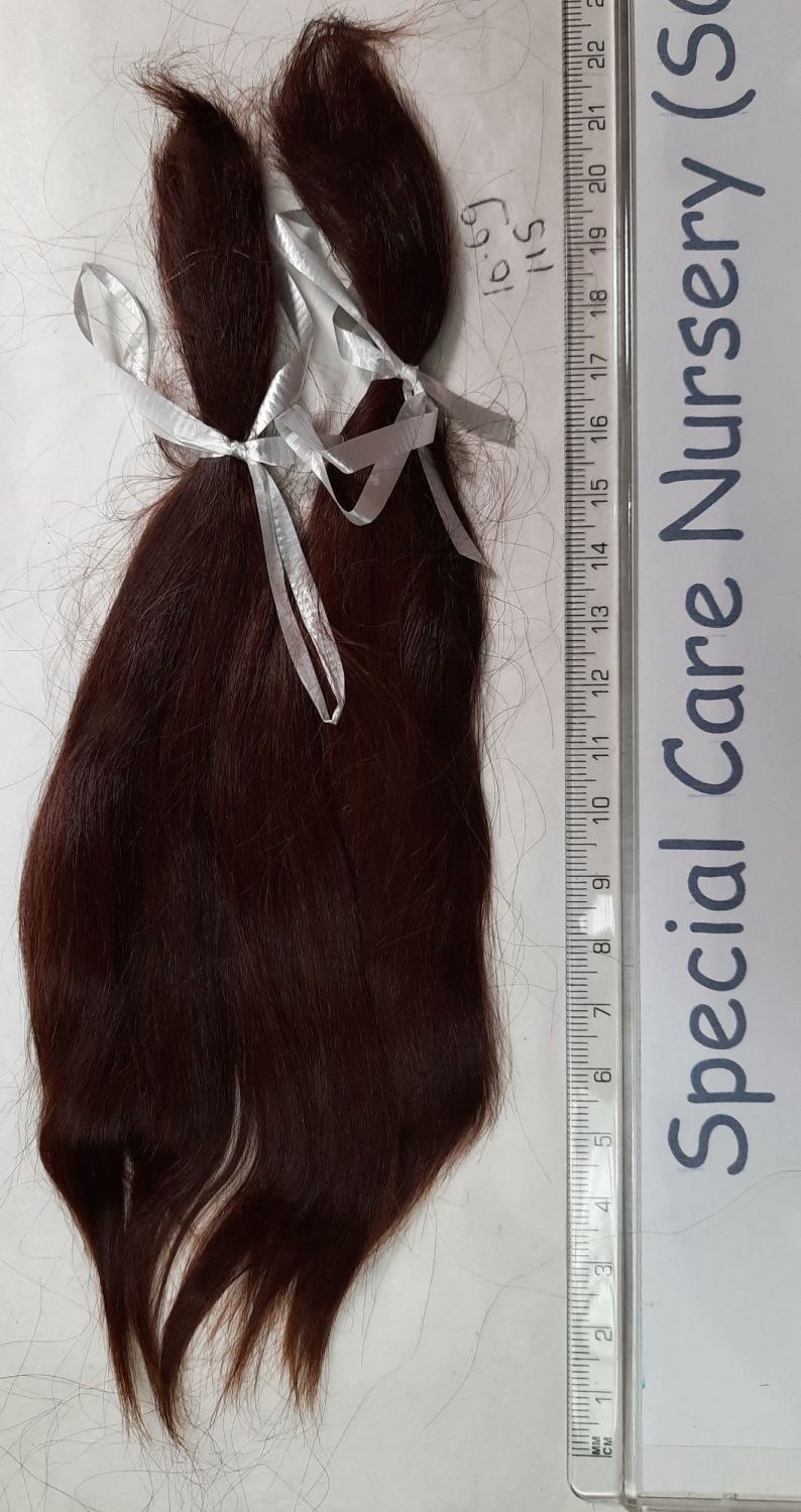 a) 115 - Natural brown Alpaca - 10.6g