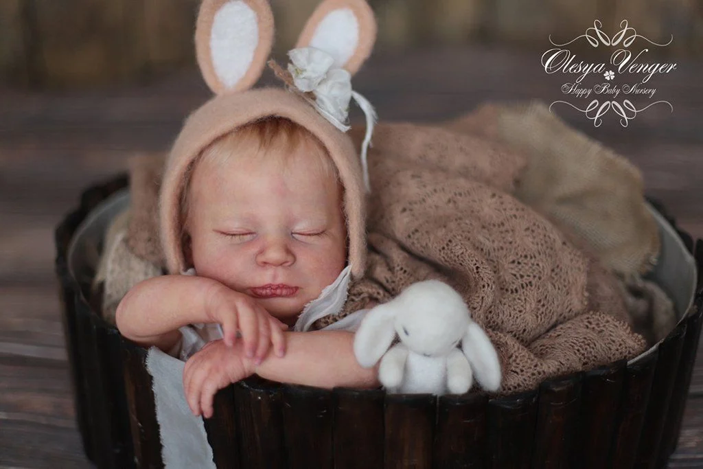 SECONDS Realborn® - Sage Sleeping Realborn kit. 18