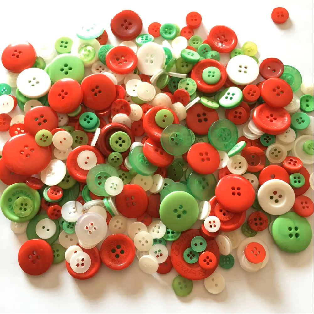 Christmas Mix Buttons