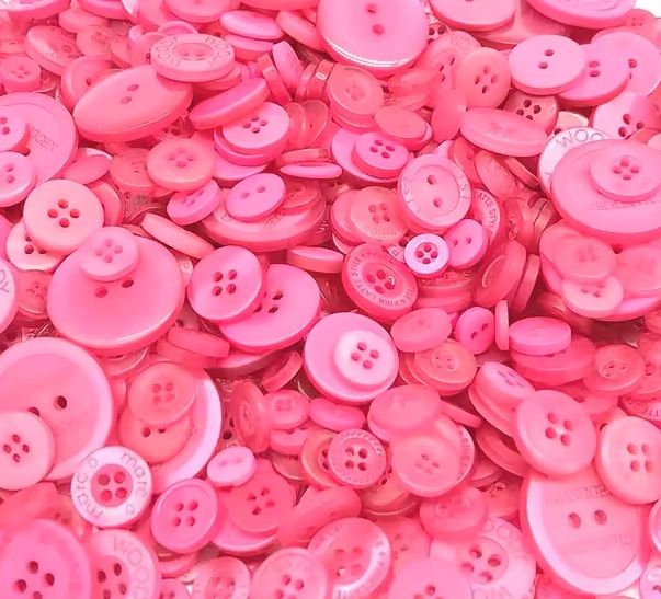 Pink buttons