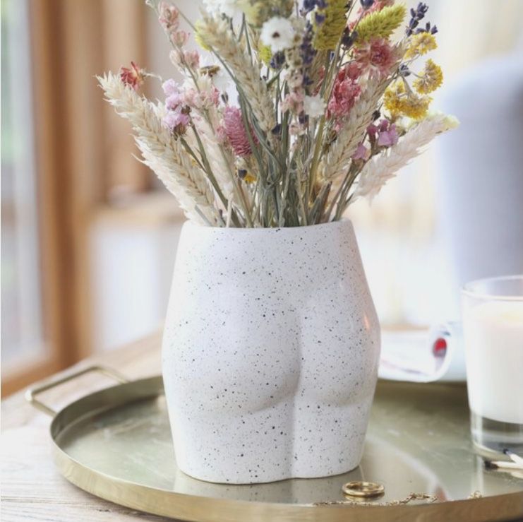 Ceramic Cheeky Bum Vase