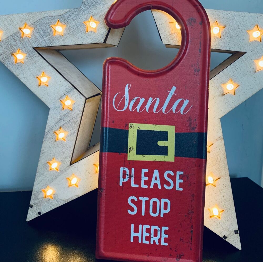 Santa Stop Here !