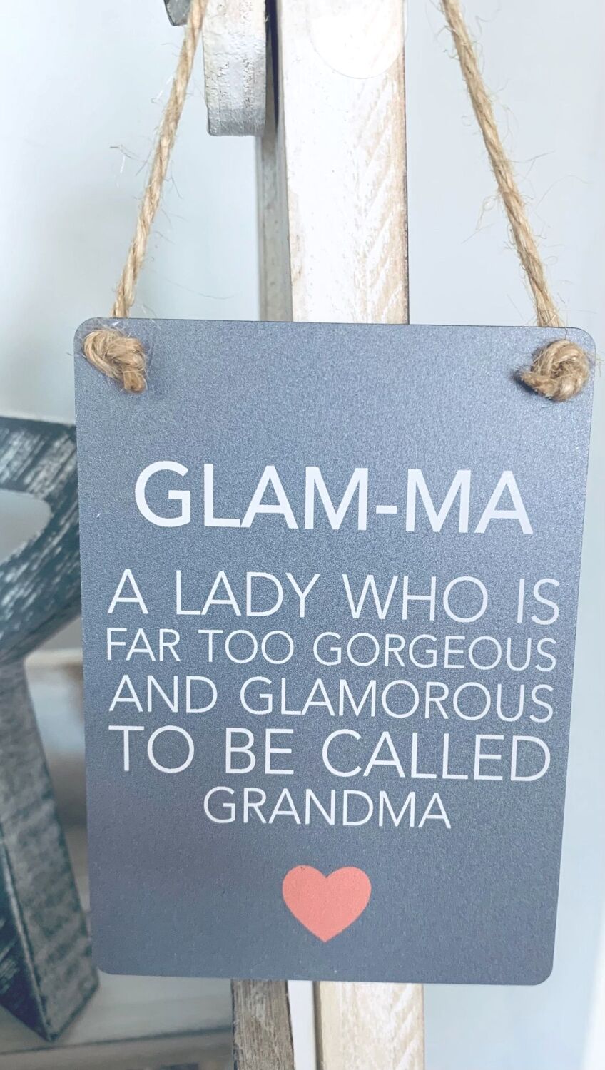Glam-ma Mini Sign