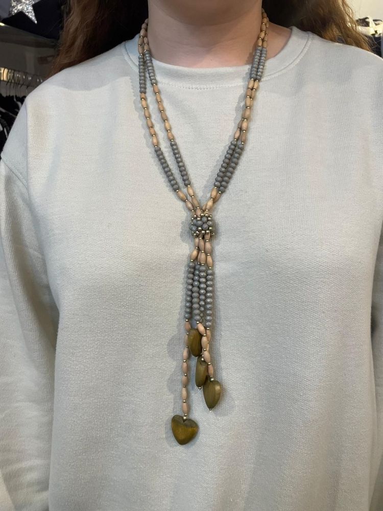 Envy Beaded Long Necklace